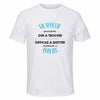 Maillot de Sport Homme pour Un Sportif Formidable Blanc - T-Shirt Respirant Polyester Manches Courtes - Cadeau Sportif Anniversaire Noël Fête des Pères