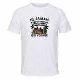 Maillot de Sport Homme Voyage Trentenaire - T-Shirt Respirant Polyester Manches Courtes - Cadeau Sportif Anniversaire Noël Fête des Pères