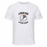Maillot de Sport Homme Cerf-Volant J'peux Pas - T-Shirt Respirant Polyester Manches Courtes - Cadeau Sportif Anniversaire Noël Fête des Pères