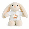 Peluche Lapin Bébé Doudou INES d'amour Renard Cadeau Naissance Fille Nouveau-Né Baby Shower