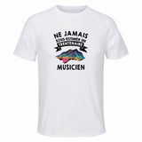 Maillot de Sport Homme Musicien Trentenaire - T-Shirt Respirant Polyester Manches Courtes - Cadeau Sportif Anniversaire Noël Fête des Pères
