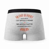 Caleçon Un Chef De Projet Aussi Génial - Humour Boxer Gris Idée Cadeau
