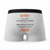 Caleçon Un Harry Aussi Génial - Humour Boxer Gris Idée Cadeau