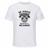 Maillot de Sport Homme Mecanique Quarantenaire - T-Shirt Respirant Polyester Manches Courtes - Cadeau Sportif Anniversaire Noël Fête des Pères