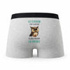 Caleçon Cet Ecrivain Le Plus Chouette - Humour Boxer Gris Idée Cadeau