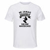 Maillot de Sport Homme Wakeboard Octogenaire - T-Shirt Respirant Polyester Manches Courtes - Cadeau Sportif Anniversaire Noël Fête des Pères