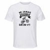 Maillot de Sport Homme VTT Trentenaire - T-Shirt Respirant Polyester Manches Courtes - Cadeau Sportif Anniversaire Noël Fête des Pères
