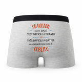 Caleçon Un Nolann Aussi Génial - Humour Boxer Gris Idée Cadeau