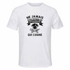 Maillot de Sport Homme Cuisine Septuagenaire - T-Shirt Respirant Polyester Manches Courtes - Cadeau Sportif Anniversaire Noël Fête des Pères