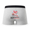 Caleçon Chipolata - Humour Boxer Gris Idée Cadeau