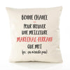 Housse de Coussin Premium Maréchal-ferrant ça n'existe Pas - Coton Canvas Fairtrade Beige Idée Cadeau Décoration Canapé