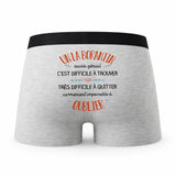 Caleçon Un La Borantin Aussi Génial - Humour Boxer Gris Idée Cadeau
