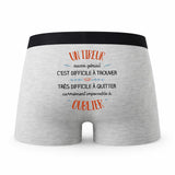 Caleçon Un Tireur Aussi Génial - Humour Boxer Gris Idée Cadeau