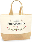 Sac Jute Aide Soignante au Top