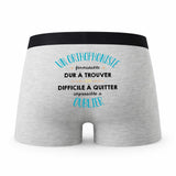 Caleçon Un Orthophoniste Formidable - Humour Boxer Gris Idée Cadeau