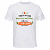 Maillot de Sport Homme Meilleur Assistant Maternel Super Pouvoir Cadeau Anniversaire Noël Fête des Pères T-Shirt Respirant Polyester