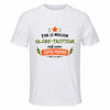 Maillot de Sport Homme Meilleur Globe-Trotteur Super Pouvoir Cadeau Anniversaire Noël Fête des Pères T-Shirt Respirant Polyester