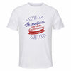 Maillot de Sport Homme Courtier D Assurances Meilleur Monde - T-Shirt Respirant Polyester Manches Courtes - Cadeau Sportif Anniversaire Noël Fête des Pères