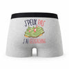 Caleçon Geocaching - Humour Boxer Gris Idée Cadeau Passion
