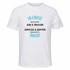 Maillot de Sport Homme pour Un Caviste Formidable Blanc - T-Shirt Respirant Polyester Manches Courtes - Cadeau Sportif Anniversaire Noël Fête des Pères