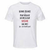 Maillot de Sport Homme pour Sofiane Ca n'existe Pas Homme - T-Shirt Respirant Polyester Manches Courtes - Cadeau Sportif Anniversaire Noël Fête des Pères