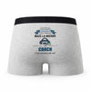 Caleçon Maman Coach - Humour Boxer Gris Idée Cadeau Fête des Pères