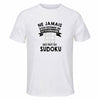 Maillot de Sport Homme Sudoku Octogenaire - T-Shirt Respirant Polyester Manches Courtes - Cadeau Sportif Anniversaire Noël Fête des Pères