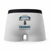 Caleçon Marraine Patronne - Humour Boxer Gris Idée Cadeau Fête des Pères