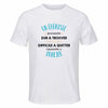 Maillot de Sport Homme pour Un Ebeniste Formidable Blanc - T-Shirt Respirant Polyester Manches Courtes - Cadeau Sportif Anniversaire Noël Fête des Pères