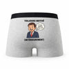 Caleçon Toujours Motive - Humour Boxer Gris Idée Cadeau