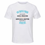 Maillot de Sport Homme pour Un Pilote D Avion Formidable Blanc - T-Shirt Respirant Polyester Manches Courtes - Cadeau Sportif Anniversaire Noël Fête des Pères