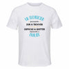 Maillot de Sport Homme pour Un Technicien Formidable Blanc - T-Shirt Respirant Polyester Manches Courtes - Cadeau Sportif Anniversaire Noël Fête des Pères