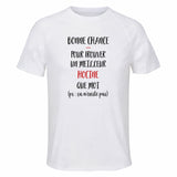Maillot de Sport Homme pour Hocine Ca n'existe Pas Homme - T-Shirt Respirant Polyester Manches Courtes - Cadeau Sportif Anniversaire Noël Fête des Pères