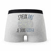 Caleçon Codeur Coding Coder - Humour Boxer Gris Idée Cadeau Passion