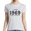 Cuvée 1969 Grand cru d'exception | T-Shirt Anniversaire Femme année de Naissance