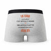 Caleçon Un Evann Aussi Génial - Humour Boxer Gris Idée Cadeau