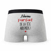 Caleçon Neveu Parfait de la Tête aux Pieds - Humour Boxer Gris Cadeau