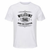 Maillot de Sport Homme 1946 Millesime Grand Cru Ministere Magie - T-Shirt Respirant Polyester Manches Courtes - Cadeau Sportif Anniversaire Noël Fête des Pères