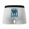 Caleçon Heavy Metal - Humour Boxer Gris Idée Cadeau Passion
