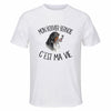 Maillot de Sport Homme Bouvier Bernois C'est La Vie - T-Shirt Respirant Polyester Manches Courtes - Cadeau Sportif Anniversaire Noël Fête des Pères