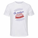 Maillot de Sport Homme Conseiller D Orientation Meilleur Monde - T-Shirt Respirant Polyester Manches Courtes - Cadeau Sportif Anniversaire Noël Fête des Pères