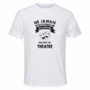 Maillot de Sport Homme Theatre Sexagenaire - T-Shirt Respirant Polyester Manches Courtes - Cadeau Sportif Anniversaire Noël Fête des Pères