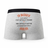 Caleçon Un Ingenieur Aussi Génial - Humour Boxer Gris Idée Cadeau