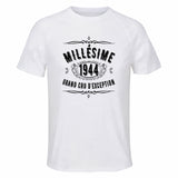 Maillot de Sport Homme 1944 Millesime Grand Cru Ministere Magie - T-Shirt Respirant Polyester Manches Courtes - Cadeau Sportif Anniversaire Noël Fête des Pères
