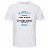 Maillot de Sport Homme pour Un Procureur Formidable Blanc - T-Shirt Respirant Polyester Manches Courtes - Cadeau Sportif Anniversaire Noël Fête des Pères