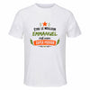 Maillot de Sport Homme Meilleur Emmanuel Super Pouvoir Cadeau Anniversaire Noël Fête des Pères T-Shirt Respirant Polyester