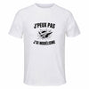 Maillot de Sport Homme Modelisme J'peux Pas - T-Shirt Respirant Polyester Manches Courtes - Cadeau Sportif Anniversaire Noël Fête des Pères