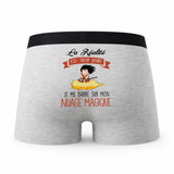 Caleçon Realite Nuage Magique - Humour Boxer Gris Passion Idée Cadeau