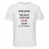 Maillot de Sport Homme pour Edgard Ca n'existe Pas Homme - T-Shirt Respirant Polyester Manches Courtes - Cadeau Sportif Anniversaire Noël Fête des Pères