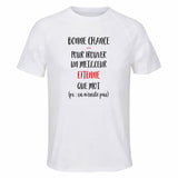 Maillot de Sport Homme Etienne Ca n'existe Pas Homme - T-Shirt Respirant Polyester Manches Courtes - Cadeau Sportif Anniversaire Noël Fête des Pères